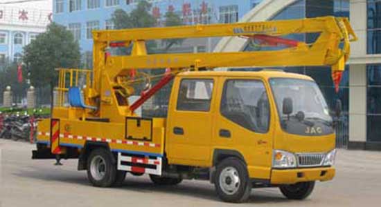 程力威牌CLW5060JGKZ4型高空作業(yè)車(chē)